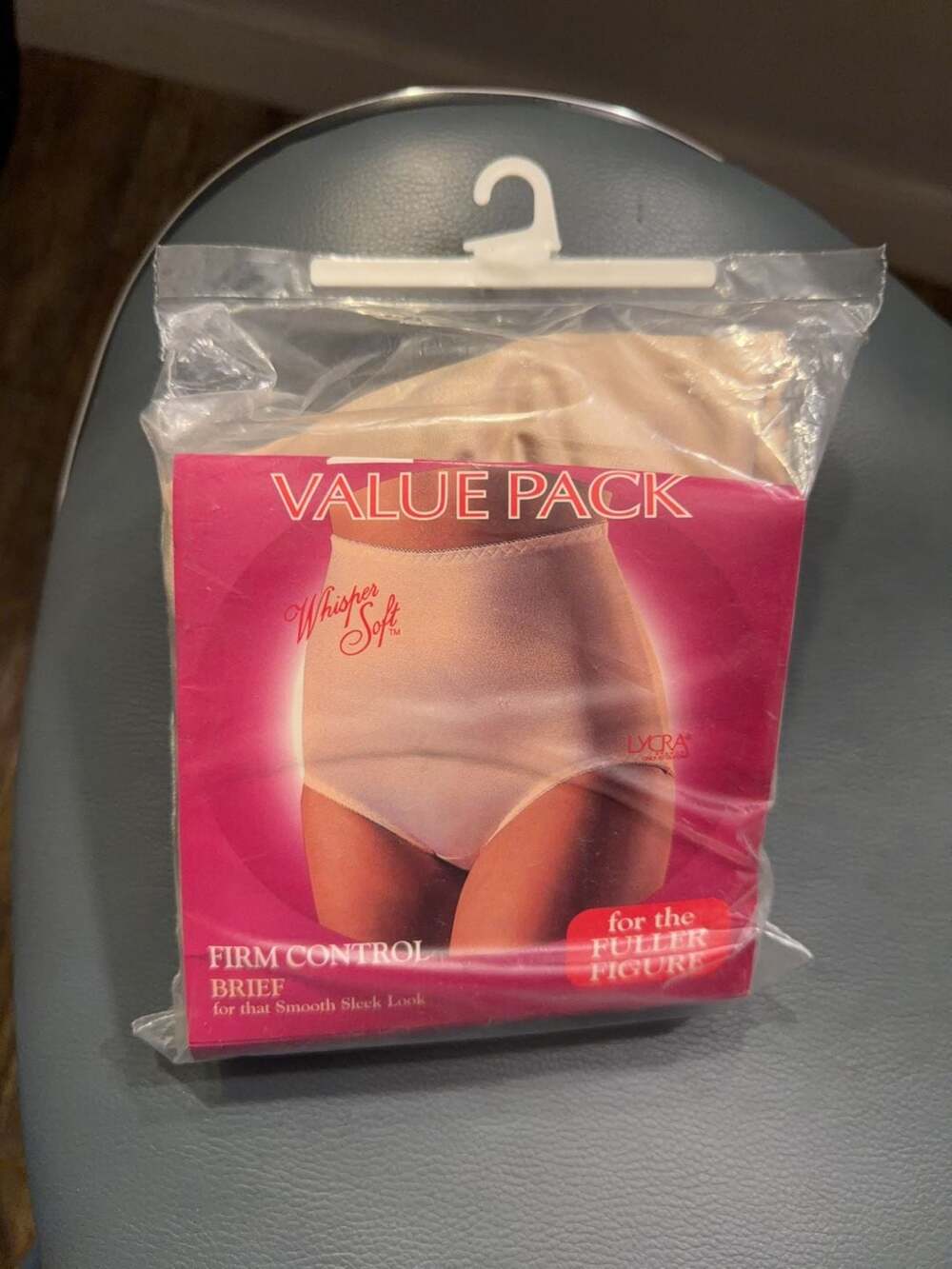 Whisper Soft Style 2781 Firm Control Fuller Figure Brief pack of 2pcs